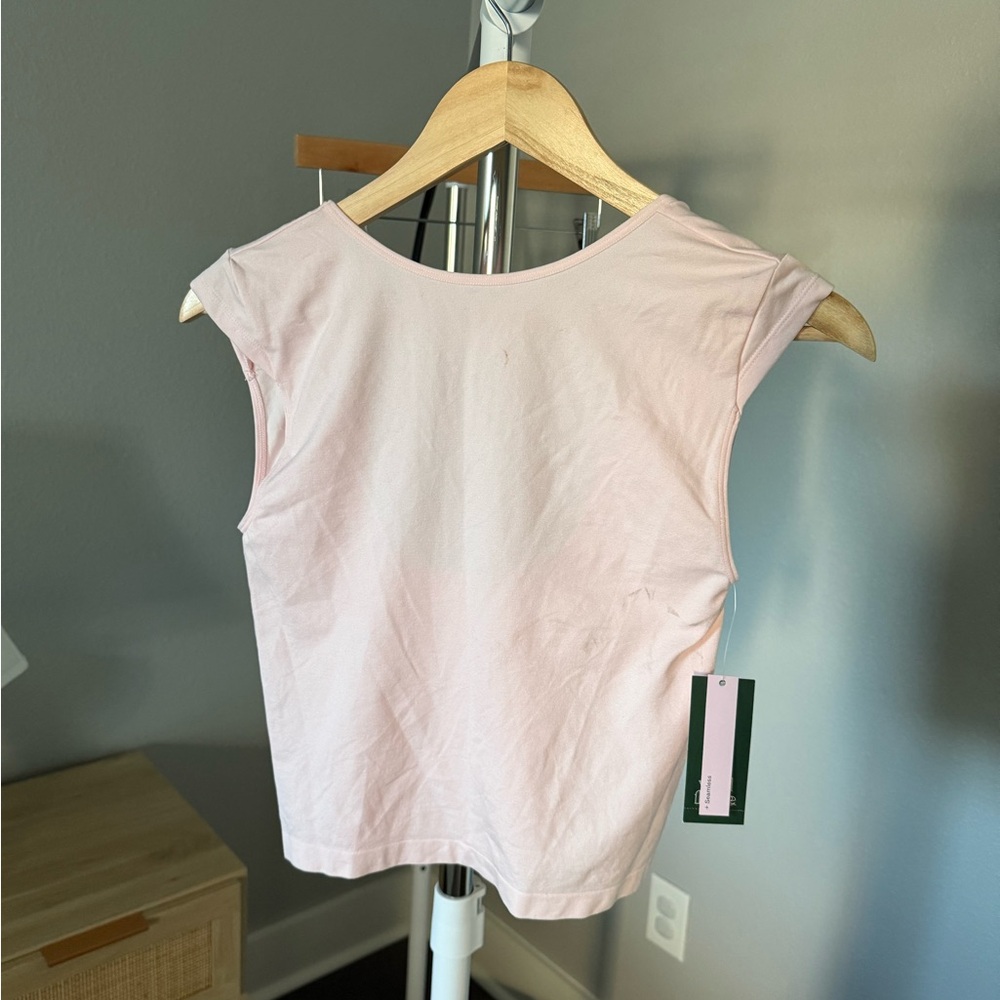 NEW Wild‎ Fable Light Pink Seemless Crop Top Size M - Picture 2 of 6